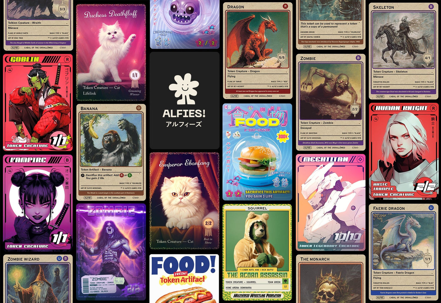 All tokens - Alfies