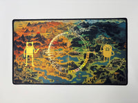 Gold Foil Map Adventure Time Remix