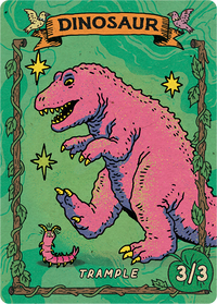 Dinosaur 3/3 Trample