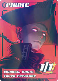Pirate 1/1 Red Foil