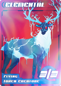 Elemental Blue Red 3/3 Flying Foil