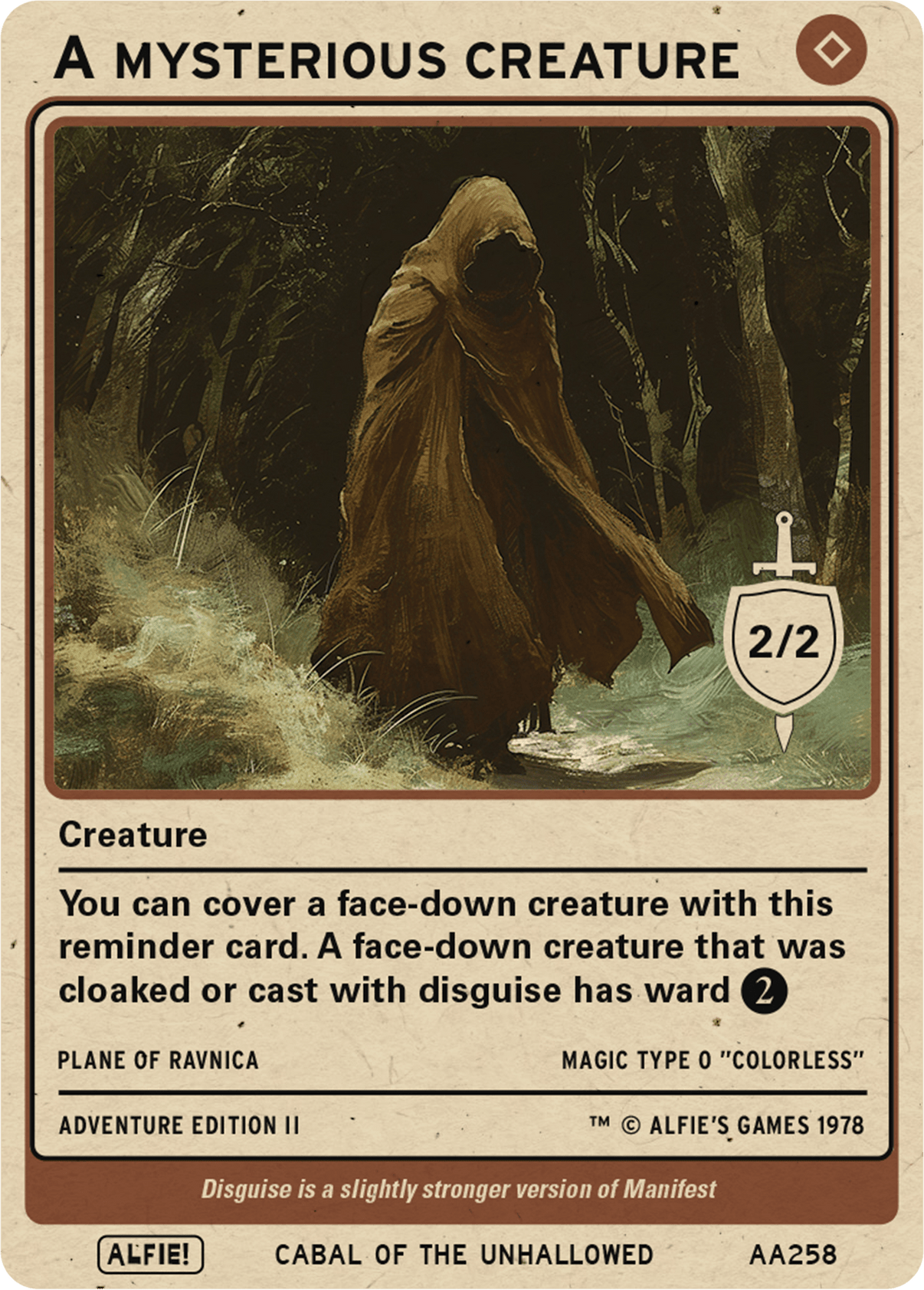 A Mysterious Creature - Alfies