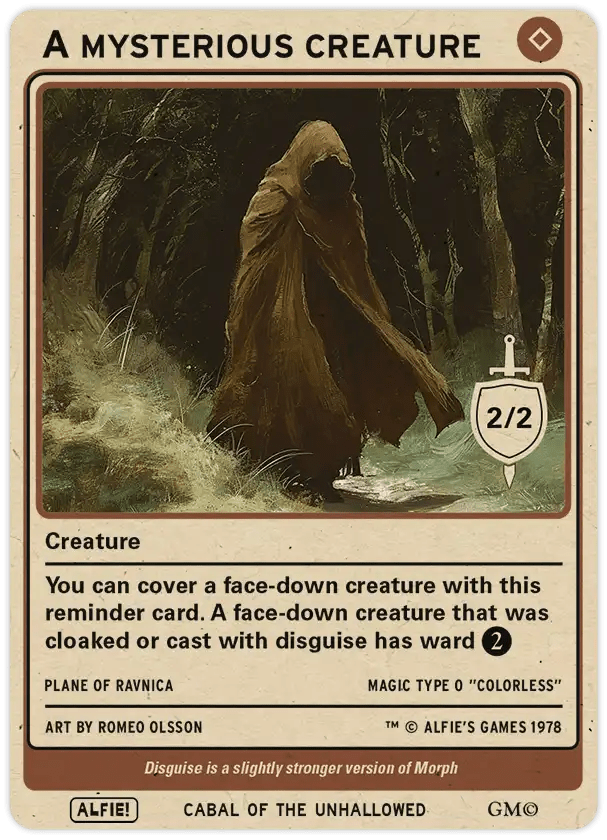 A Mysterious Creature - Alfies