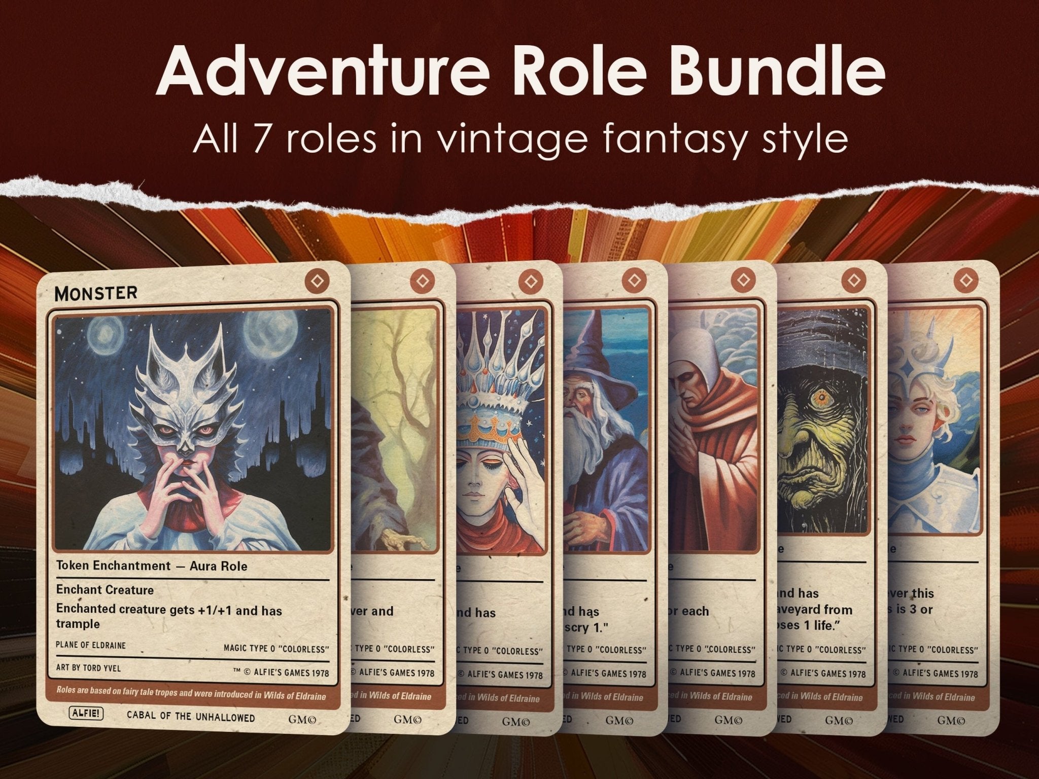 All 7 Roles Bundle - Alfie's Adventure - Alfies