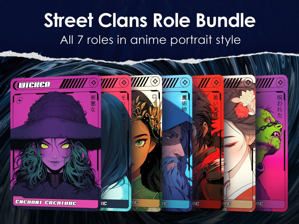 All 7 Roles Bundle - Street Clans - Alfies