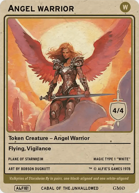Angel Warrior 4/4 - Alfies