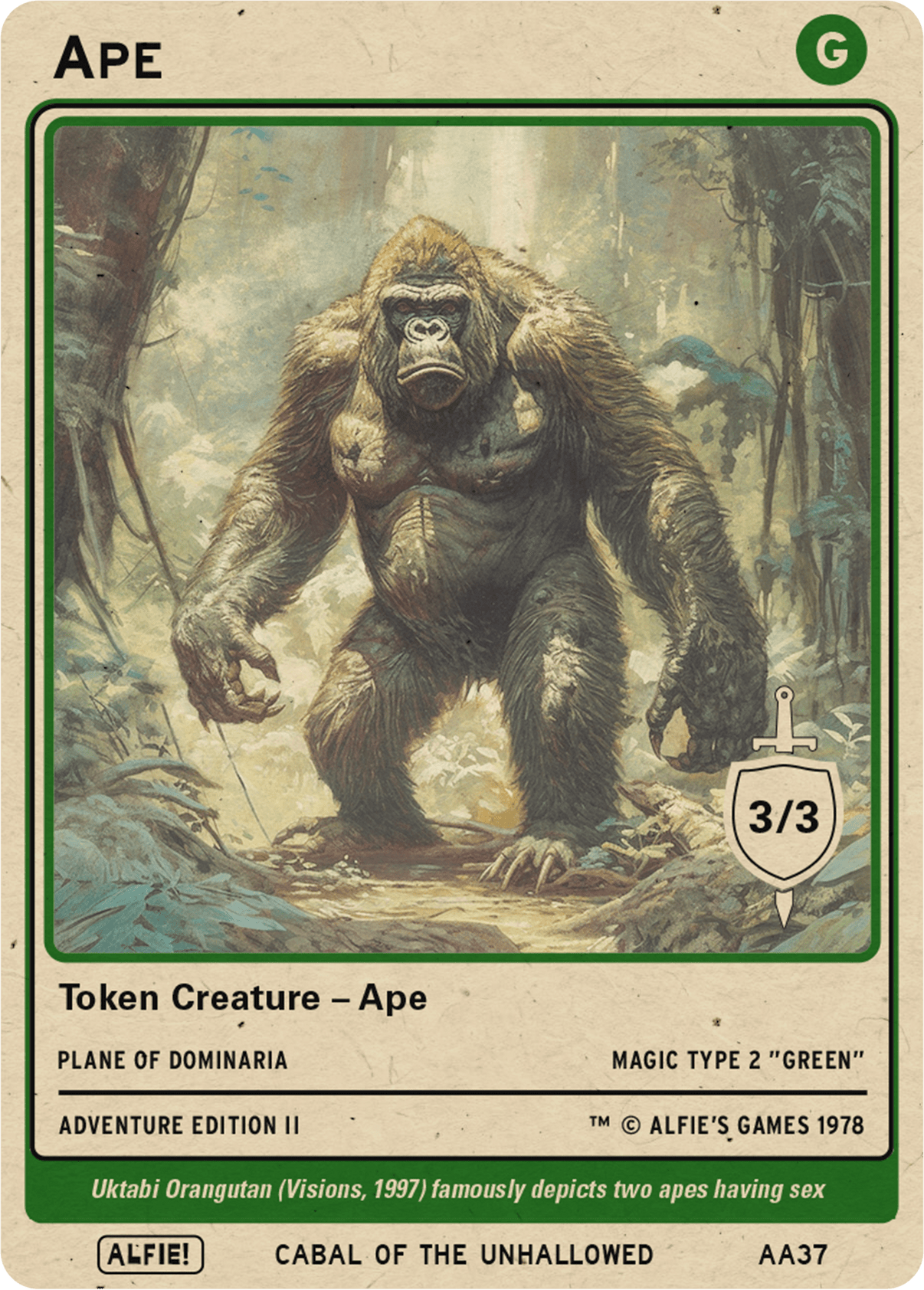 Ape 3/3 - Alfies