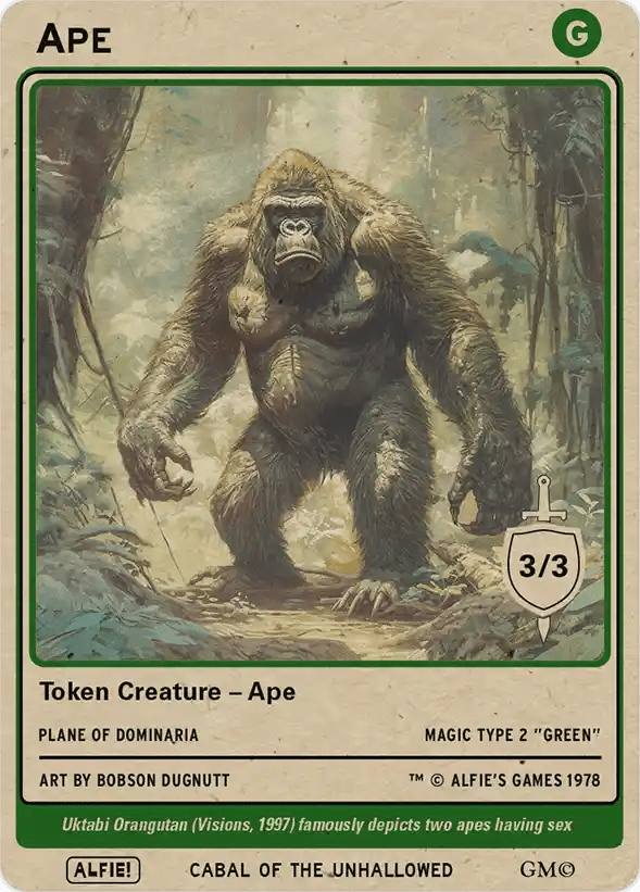 Ape 3/3 - Alfies