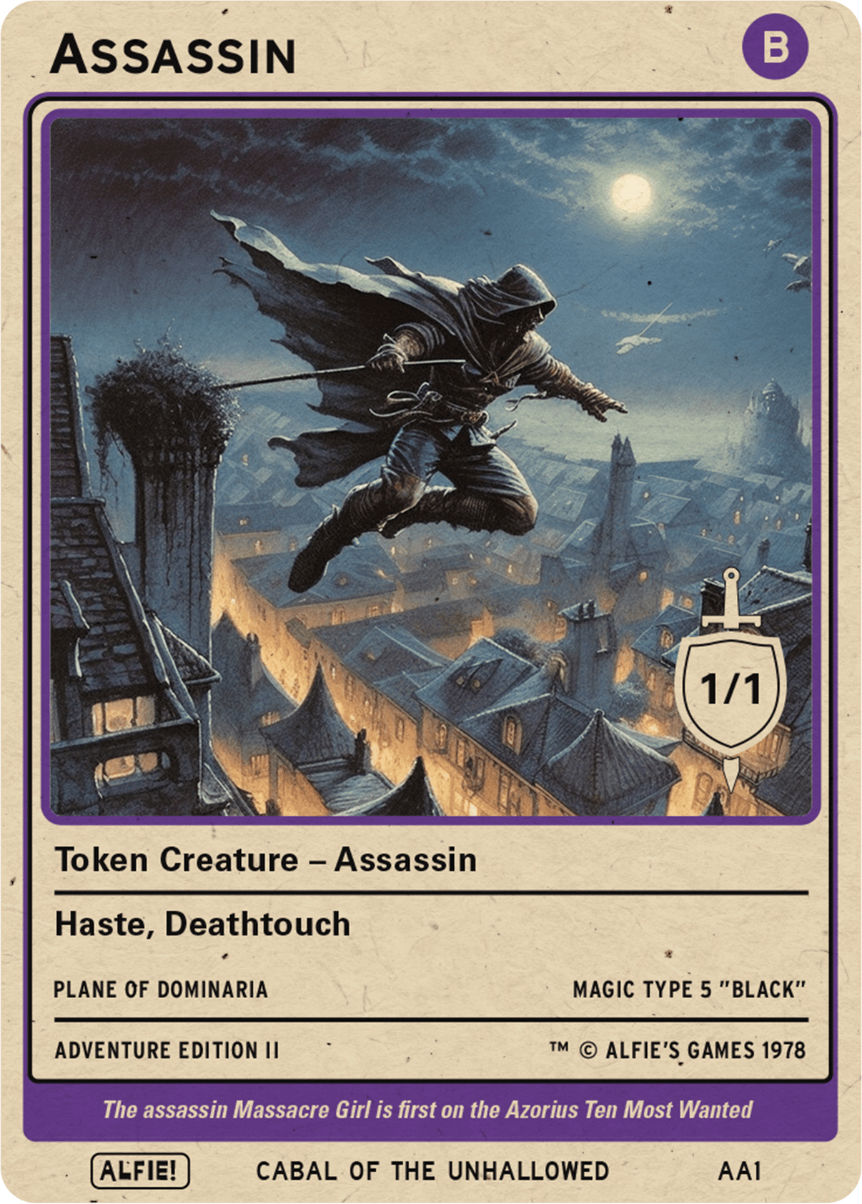Assassin 1/1 - Alfies