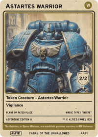 Astartes Warrior - Alfies