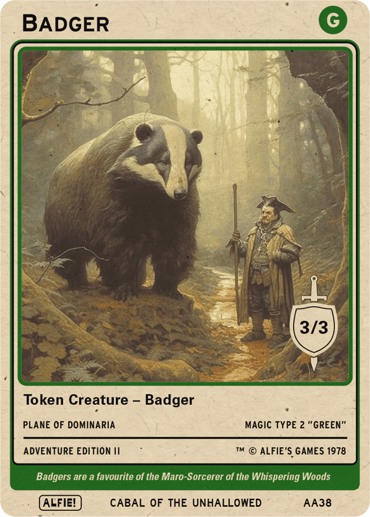 Badger 3/3 - Alfies