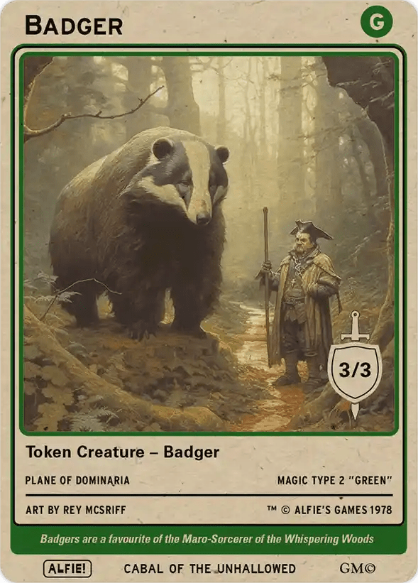Badger 3/3 - Alfies