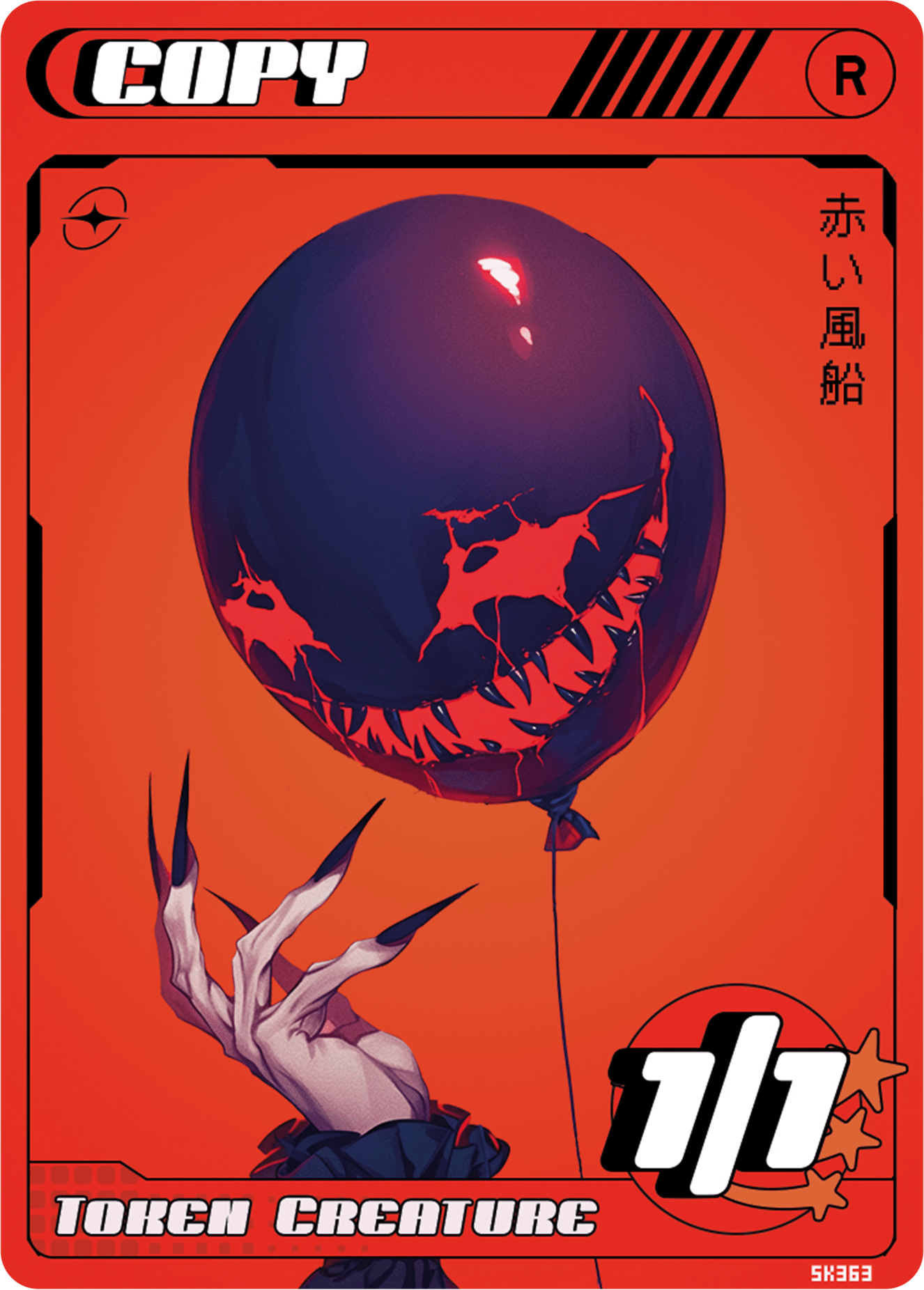 Balloon token Magic mtg | Custom Anime Style | Alfies!