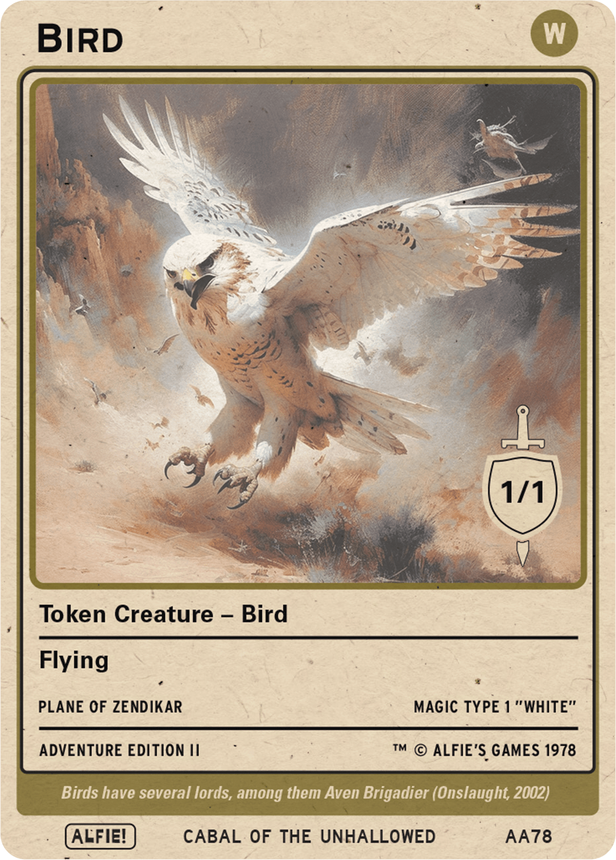 Bird 1/1 - Alfies
