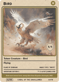 Bird 1/1 - Alfies
