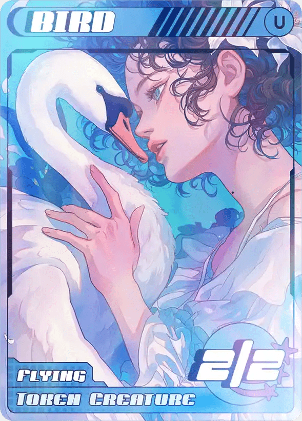 Bird 2/2 Blue Foil - Alfies