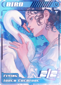 Bird 2/2 Blue Foil - Alfies