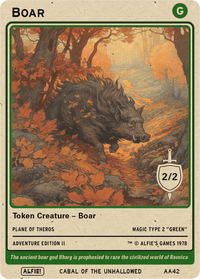 Boar 2/2 - Alfies