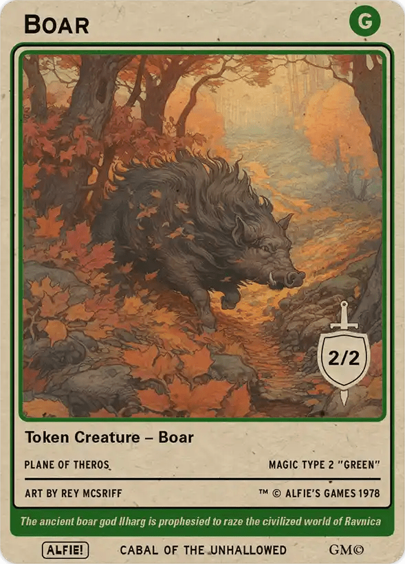 Boar 2/2 - Alfies