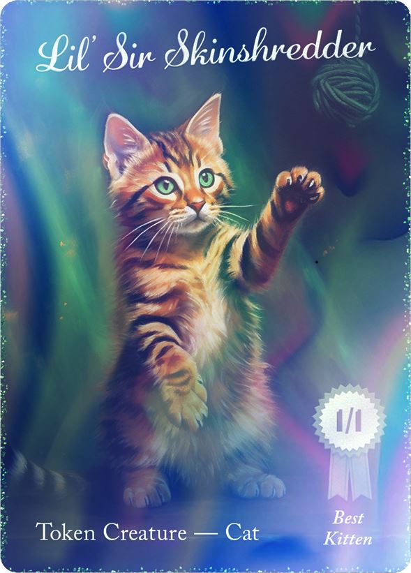 Cat 1/1 Green Foil - Alfies