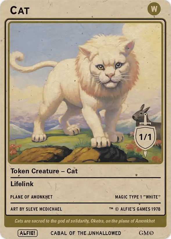 Cat 1/1 Lifelink - Alfies