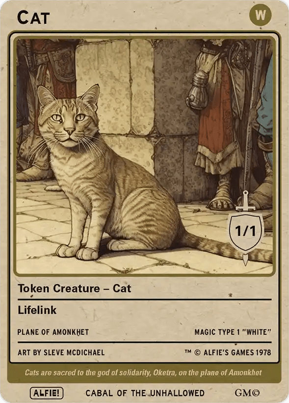 Cat 1/1 - Alfies