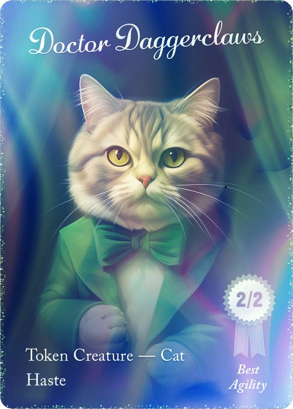 Cat 2/2 Green Haste Foil - Alfies