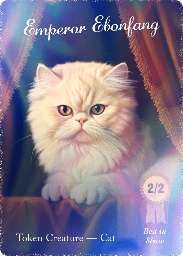 Cat 2/2 White Foil - Alfies