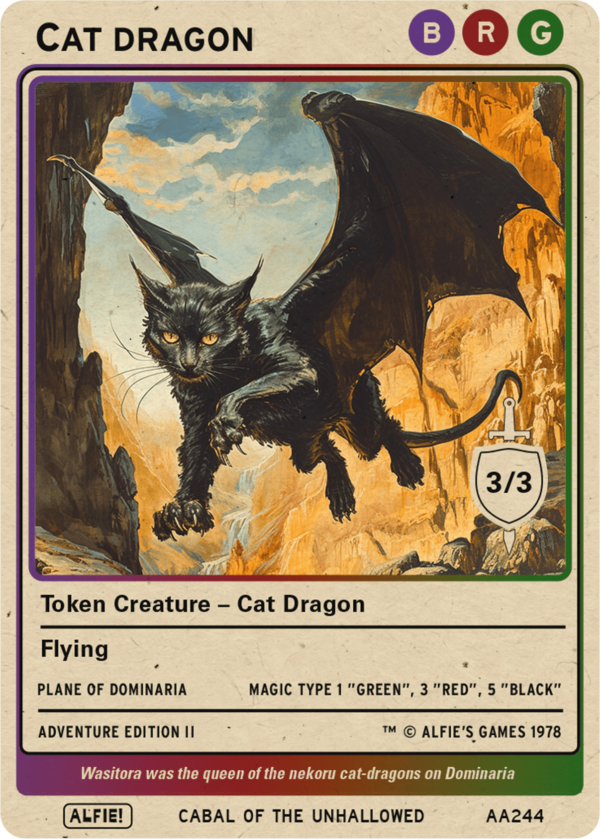 Cat Dragon - Alfies