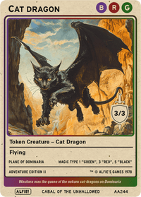 Cat Dragon - Alfies