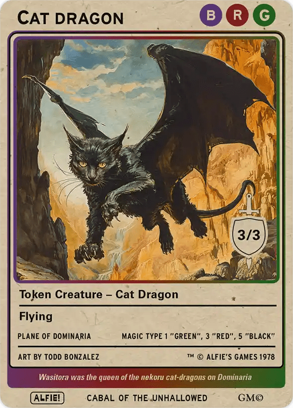 Cat Dragon - Alfies