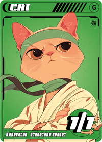 Cat Green 1/1 - Alfies