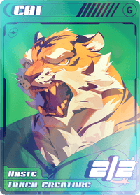 Cat Green 2/2 Haste Foil - Alfies