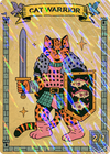 Cat Warrior 2/1 White - Alfies