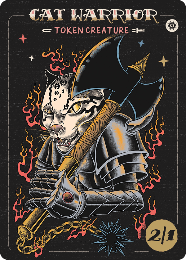 Cat Warrior 2/1 - Alfies