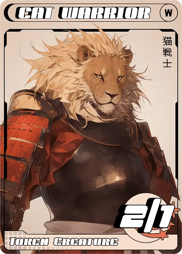 Cat Warrior 2/1 - Alfies