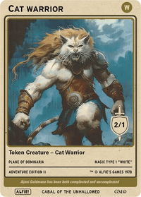 Cat Warrior - Alfies