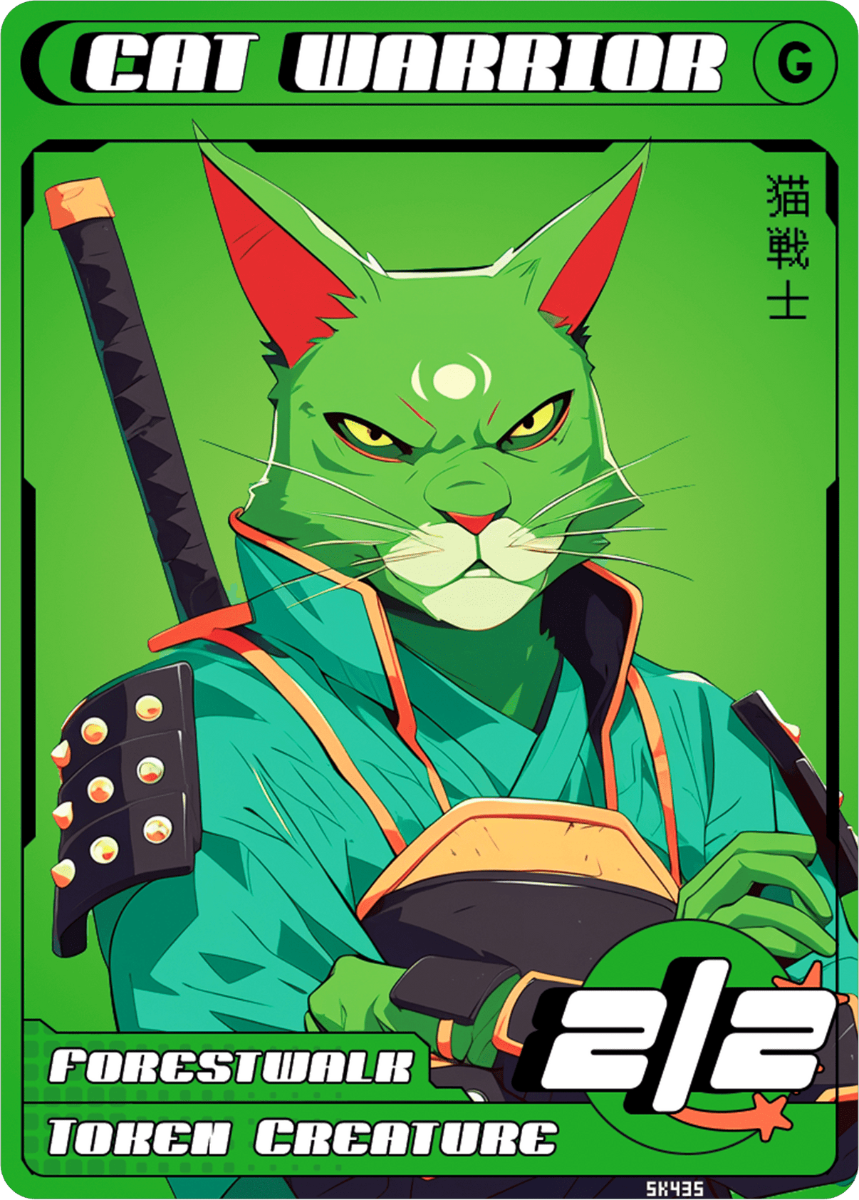Cat Warrior - Alfies