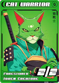Cat Warrior - Alfies