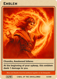Chandra Awakened Inferno Emblem - Alfies