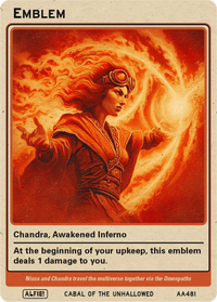 Chandra Awakened Infero Emblem - Alfies