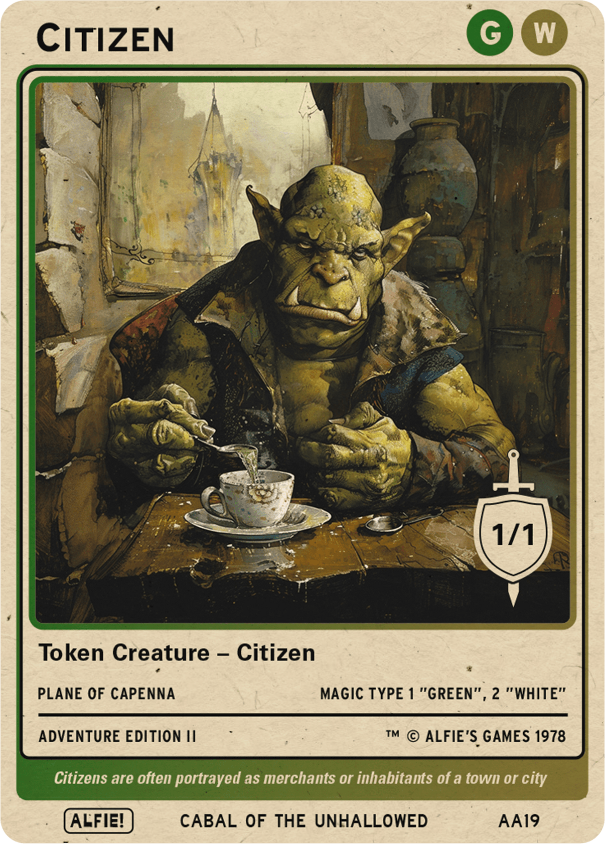 Citizen 1/1 - Alfies