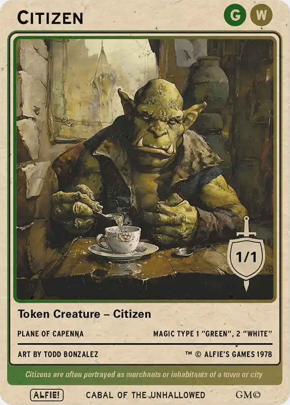 Citizen 1/1 - Alfies