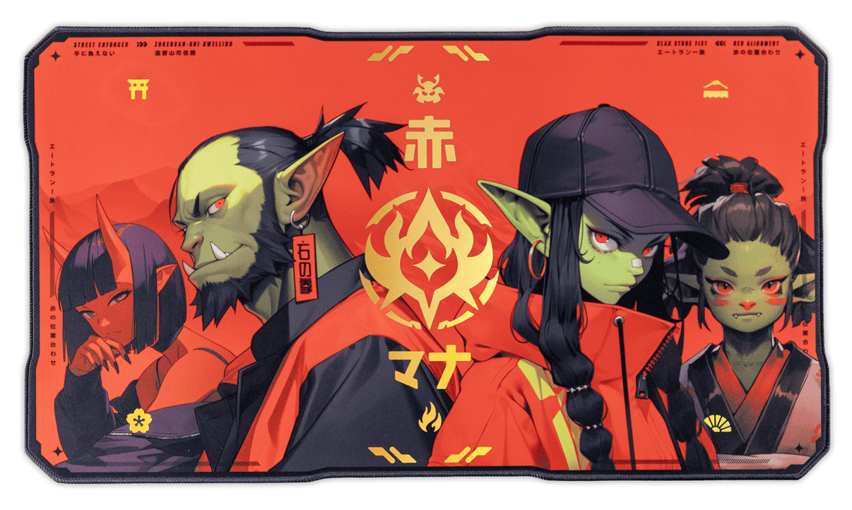 Clan Stone Fist Foil Playmat - Alfies