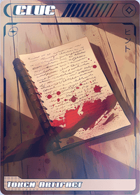 Clue Murder Scene 1/3 Foil - Alfies