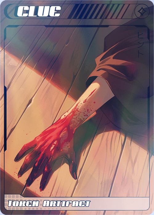 Clue Murder Scene 2/3 Foil - Alfies