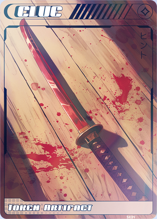 Clue Murder Scene 3/3 Foil - Alfies