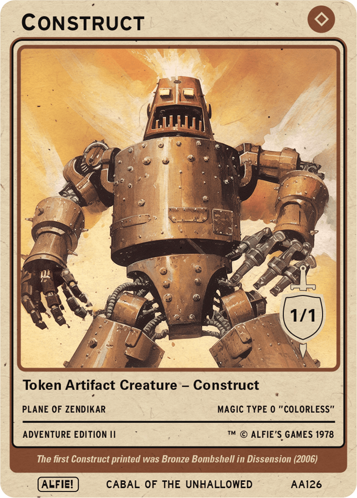 Construct 1/1 - Alfies