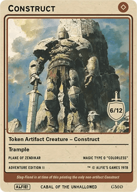 Construct 6/12 - Alfies