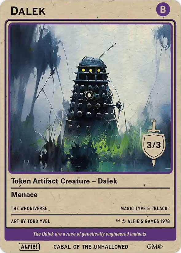Dalek - Alfies